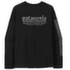 T-shirt a manches longues Patagonia LONG-SLEEVED CAP COOL DAILY SHIRT - HUT TRIPPER Men Black