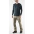 T-shirt a manches longues Fjällräven Abisko Wool LS Men Dark Navy