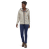 Sweat-shirt Patagonia Retro Pile Hoody Women Natural w/Ellwood Green