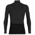 260 ZoneKnit LS Half Zip Men JET HTHR/BLACK/METRO HTHR/CB