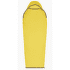 Insert de sac de couchage Sea to Summit Reactor Sleeping Bag Liner - Mummy w/ Drawcord- Compact Sulphur Yellow