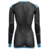 T-shirt a manches longues Aclima WoolNet Crew Neckt Women Azure Blue / Jet Black