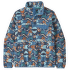 Lightweight Synch Snap-T Pulover Women Swallowtail Geo: Still Blue