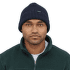 Casquettes Patagonia Fishermans Rolled Beanie Black