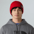 Casquettes The North Face TNF LOGO BOX CUFFED BEANIE EED MARS DUST/SUMAC