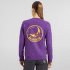 T-shirt a manches longues La Sportiva Climbing on the Moon Sweatshirt Women Viola/Giallo
