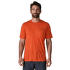 T-shirt a manches courtes Patagonia Capilene® Cool Merino Graphic Shirt Men Strata Stripe: Clement Blue