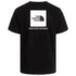 T-shirt a manches courtes The North Face Evolution Box NSE Regular Short Sleeve Men TNF BLACK/TNF WHITE