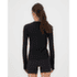 T-shirt a manches longues Mons Royale Bella Merino Long Sleeve Women Black
