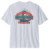 T-shirt a manches courtes Patagonia Great Waves Responsibili-Tee Men White