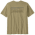 T-shirt a manches courtes Patagonia P-6 Logo Responsibili Tee Men P-6 Outline: Gumtree Green