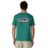 T-shirt a manches courtes Patagonia P-6 Logo T-Shirt Men Undyed Natural