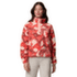 Sweat-shirt Columbia Helvetia™ II Printed Cropped Half Snap Women Poppy Red, Sunscape 606