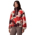 Sweat-shirt Columbia Sequoia Grove Printed Half Zip Women Washed Red, Ikatbloom 643