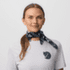 Bandeau Fjällräven FJÄLLBLOMSTER BANDANA Dark Navy