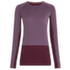 Merino 200 ZoneKnit™ LS Crewe Women DK BERRY/GREY PLUM/CB