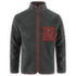 Vardag Pile Fleece Men Dark Grey-Maroon