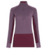 Merino 200 ZoneKnit™ LS Half Zip Women DK BERRY/GREY PLUM/CB