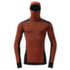 Reverso Merino Hoodie Man 087A BRICK