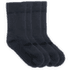 Daily Merino Medium Sock 2pk Kid 284A INK