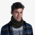 Cache-cou Buff Knitted Neckwarmer Norval Graphite NORVAL ORCHID