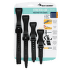 Stretch-Loc Set - All Sizes 20mm 4 Pack Black-Black