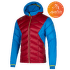 AIGUILLE DOWN JKT Men Sangria/Electric Blue