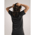 T-shirt a manches courtes Arcteryx Silene Crew SS Women Black Heather