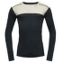 Lauparen Merino 190 Shirt Men 010C RAW WHITE/INK/BLACK