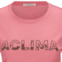T-shirt a manches courtes Aclima LightWool Tee Logo Women Sun Kissed Coral