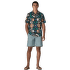Chemises a manches courtes Patagonia Go To Shirt Men Moon Tripper: Blue Sage