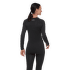 T-shirt a manches longues Mammut ALL-MOUNTAIN SEAMLESS BL LONGSLEEVE MID WOMEN black 0001