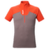 T-shirt a manches courtes Millet KAMET TS ZIP SS Men PAPRIKA/PEPPER