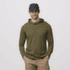 Sweat-shirt Fjällräven ABISKO WOOL HOODIE MEN Laurel Green