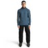 Sweat-shirt Icebreaker Merino 400 RealFleece™ Grid Blackridge Pullover Hoodie Men Abyss