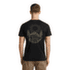 T-shirt a manches courtes Icebreaker Merino 150 Tech Lite SS Tee Forest Footsteps Men BLACK