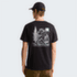 T-shirt a manches courtes The North Face MONTE REGULAR SHORT SLEEVE TEE-GRAPHIC MEN TNF BLACK