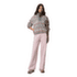Sweat-shirt Columbia Sequoia Grove II Printed Half Zip Women Ancient Fossil Wizard Island Tonal 271
