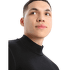 T-shirt a manches longues Icebreaker 260 Tech LS Turtleneck Black