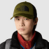 Casquette de baseball The North Face TNF Logo Trucker KHAKI STONE-TNF WHITE
