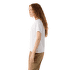 T-shirt a manches courtes Arcteryx Kragg SL Cotton Emblem Crew SS Women Mallow