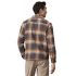 Chemises a manches longues Patagonia Fjord Flannel Shirt Men Treelined: Smolder Blue