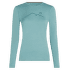 T-shirt a manches longues Icebreaker Merino 200 Oasis LS Crewe Rainer Ridge Women HYDRO