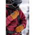 Army Leather Wool Terry Mitt