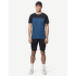 T-shirt a manches courtes Devold Classic Linear Tee Men 250B  ROYAL/INK