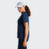 T-shirt a manches courtes The North Face Flex Geo Embossed Short Sleeve Reg T-Shirt Women SUMMIT NAVY