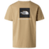 T-shirt a manches courtes The North Face Evolution Box NSE Regular Short Sleeve Men Khaki Stone