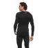 T-shirt a manches longues Mammut ALL-MOUNTAIN SEAMLESS BL LONGSLEEVE MID MEN black 0001