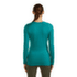 T-shirt a manches longues Icebreaker Merino 200 Oasis LS Crewe Sunrise Summit Women TIDAL TEAL