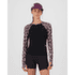 T-shirt a manches longues Mons Royale Bella Merino Long Sleeve Women Rock Leopard/Black